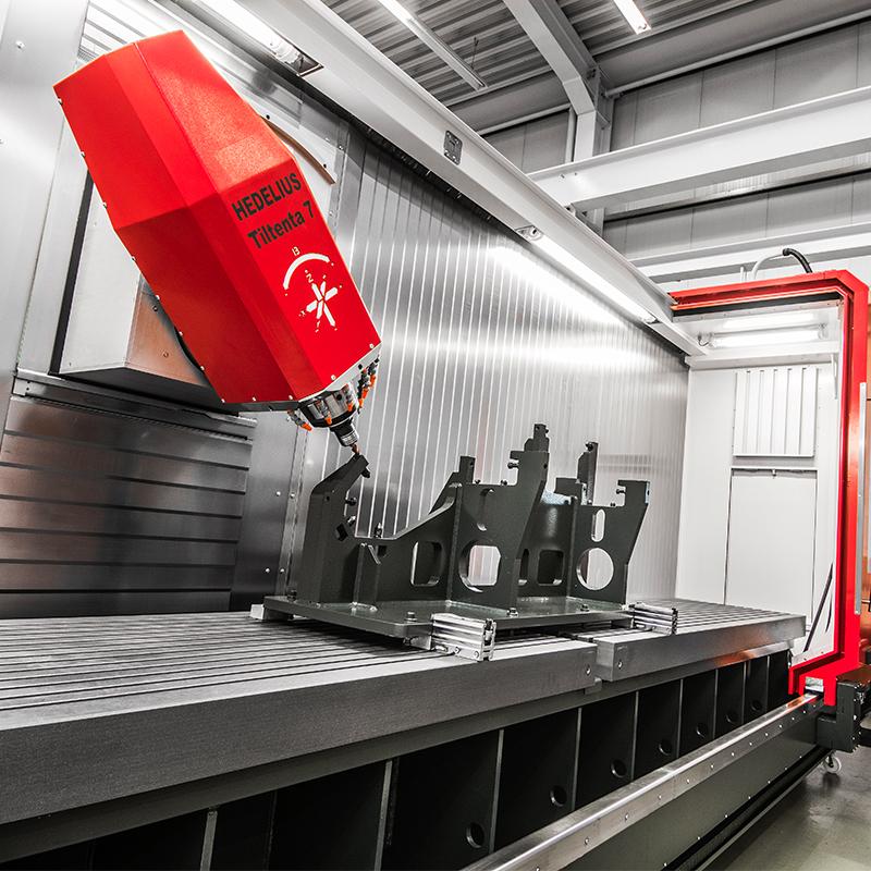 Flexible 5 Axis Machining Centres From Hedelius