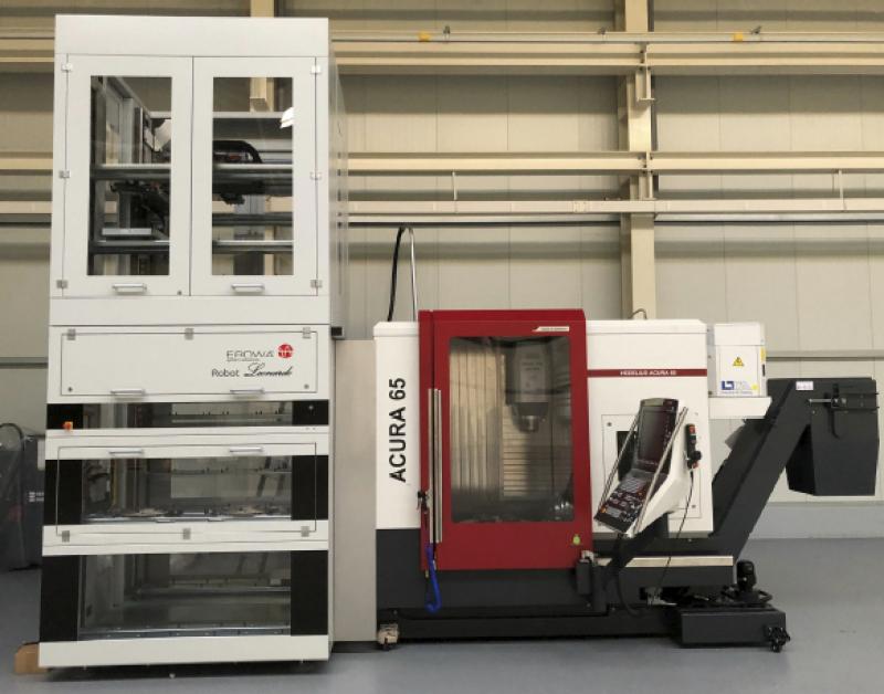Brand New Hedelius Machining Centre And Erowa Automation Installation